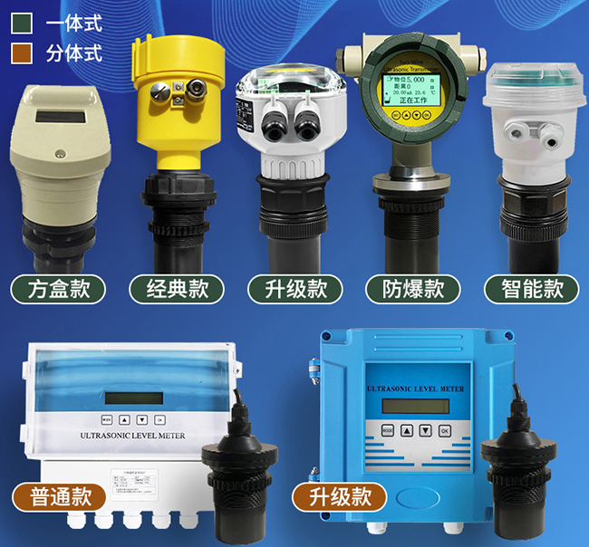 電池供電超聲波液位計(jì)產(chǎn)品分類(lèi)圖