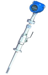 煤氣熱式氣體流量計滿管型外觀結構圖
